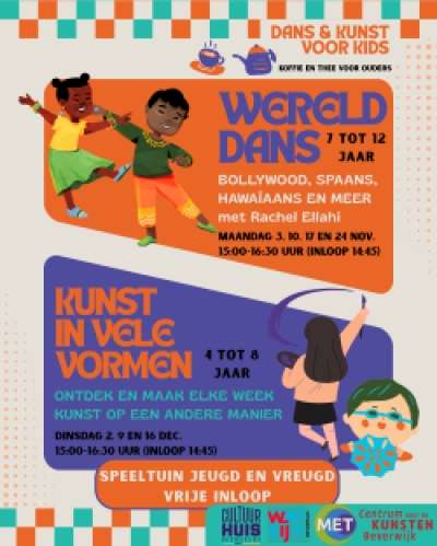 Dans & Kunst voor kids - november en december 2025