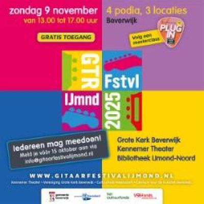 Gitaarfestival IJmond zo. 9 november 2025