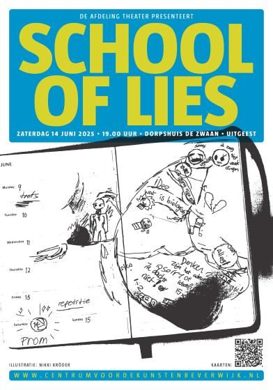 Voorstelling School of Lies za. 14 juni 2025, 19.00 uur