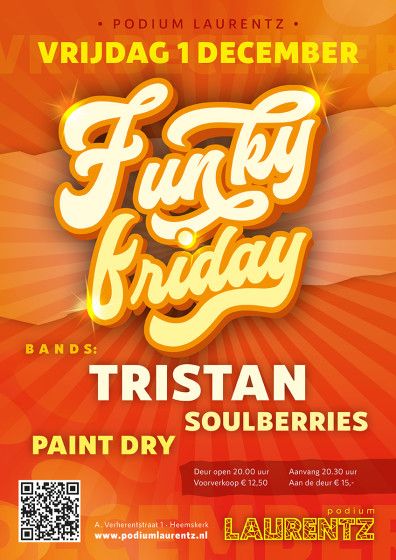 Funky Friday 1 december 2023