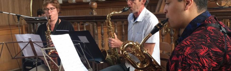 Foto van Saxofoon knipkaart