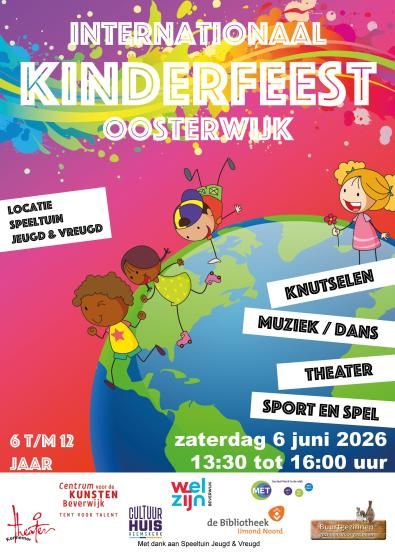 Internationaal Kinderfeest Oosterwijk za. 6 juni 2026