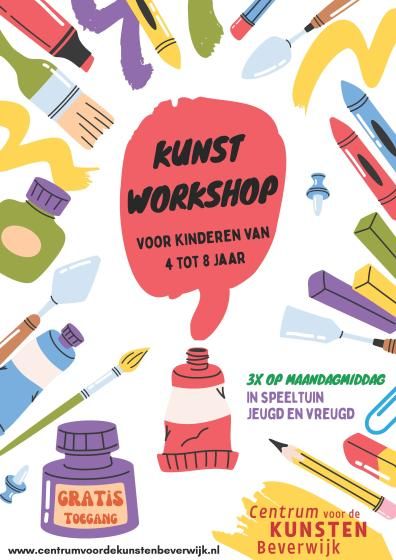 Kunstworkshop Jeugd en Vreugd -  juni 2025
