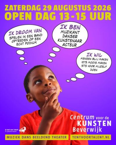 Open Dag za. 29 augustus 2026, 13-15 uur