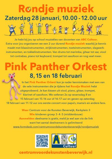 Rondje Muziek za. 28 februari 2023 | Pink Panther Orkest