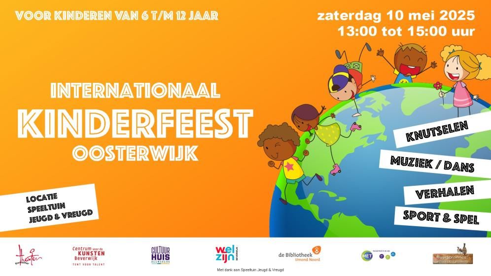 Internationaal Kinderfeest Oosterwijk za.10 mei 2025